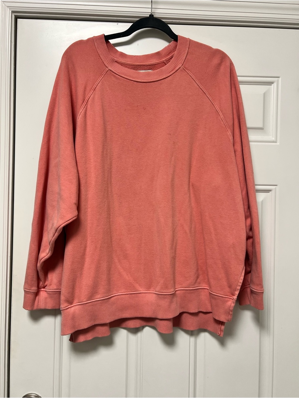 American Eagle Outfitters Coral Crewneck Pullover
